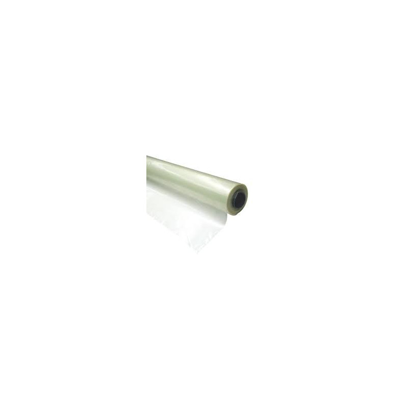 PLASTICO DE INVERNADERO CANALETA  1 METRO ANCHO X 100 MTS. CALIBRE 6