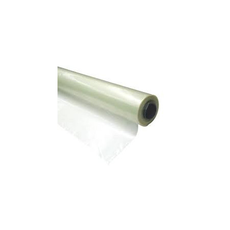 PLASTICO DE INVERNADERO CANALETA 1 METRO ANCHO X 100 MTS. CALIBRE 6