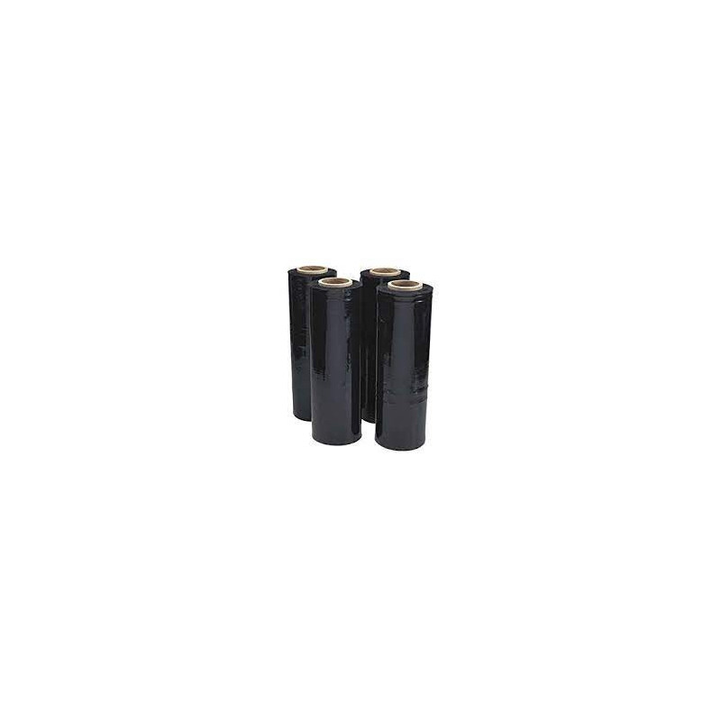 STRECH NEGRO PARA EMBALAJE 8"  X 300 MTS.