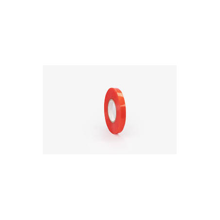 CINTA DOBLE FAZ ROJA 1/2 X 50 MTS