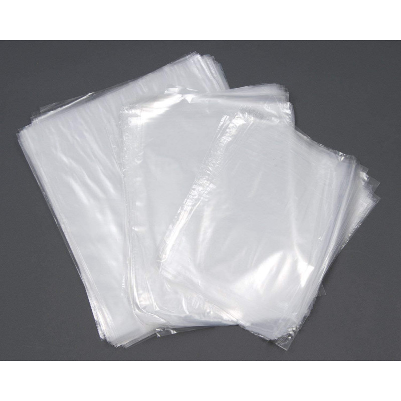 BOLSA TRANSPARENTE 5X9 CALIBRE 1 - 2