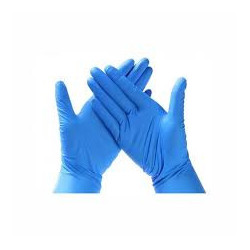 GUANTES DE NITRILO AZUL...